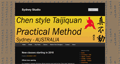 Desktop Screenshot of chenpracticalmethod.com.au